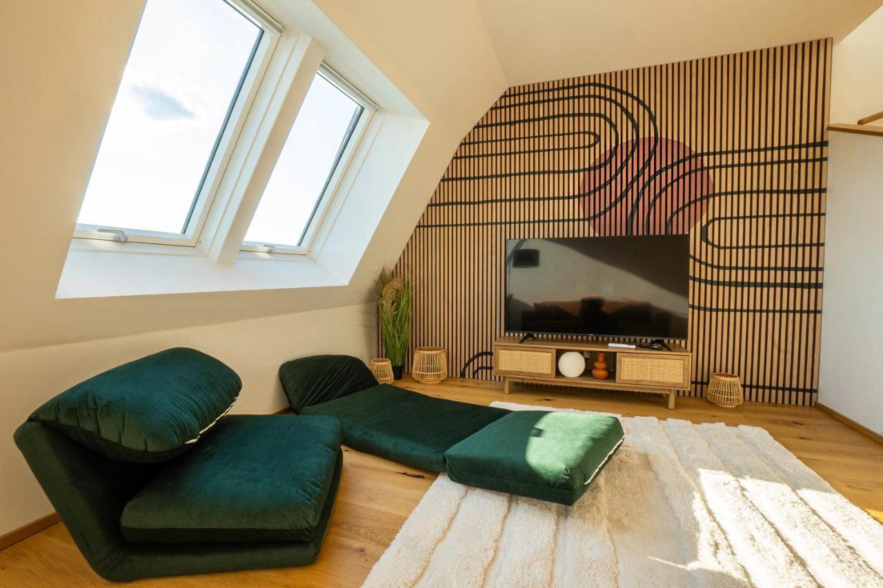 Orestaliving - Penthouse In 2Nd District With View Viyana Dış mekan fotoğraf